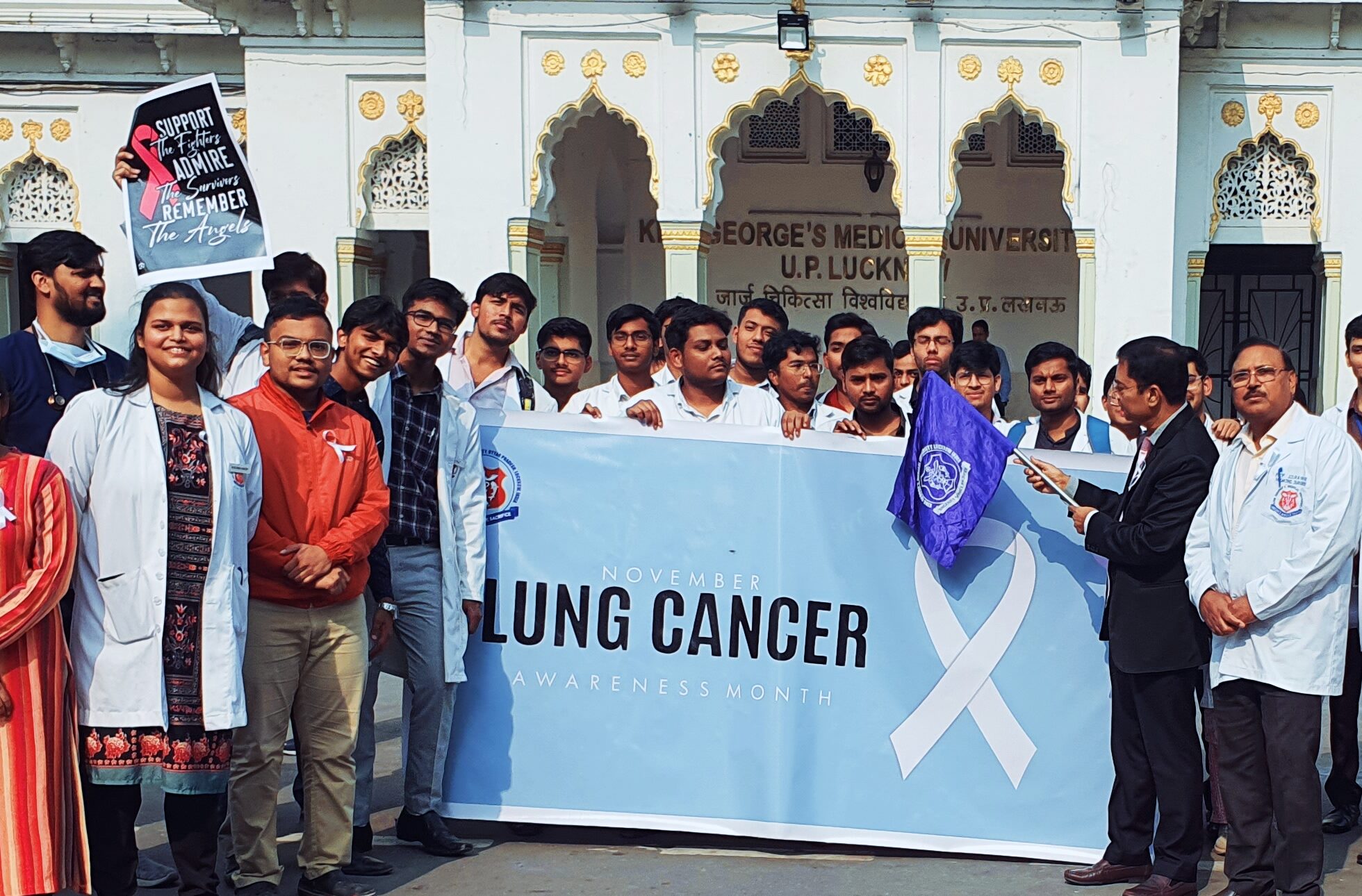 ThinkMDx lung cancer awareness campaign