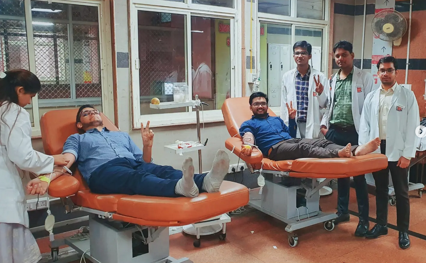 blood donation camp ThinkMDx community healthcare initiative